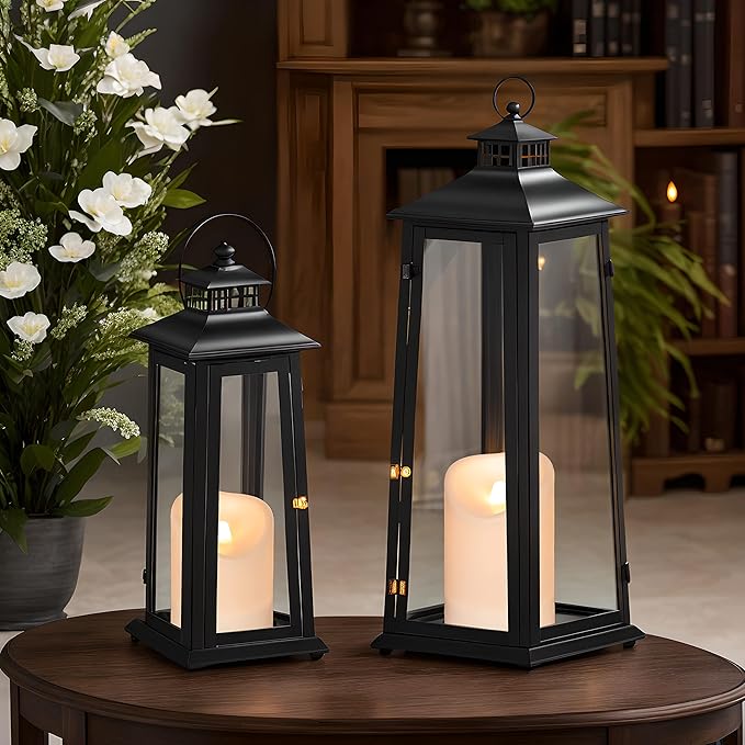 2 in 1 Rechargeable Candles, USB Solar Candles Outdoor Waterproof, Long Lasting Battery Operated Led Electric Flickering Flameless, for Outdoor Lanterns, Wedding, Christmas, Table Decorations