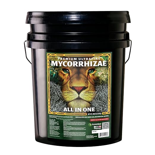 GreenGro Premium Ultrafine Myco - Mycorrhizal Inoculant & Water Soluble Root Enhancer from Superior Strains/Improves Nutrient Uptake & Eases Transplant/Indoor & Outdoor Plant Fertilizer (30 lb)