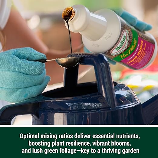 Medina Humate Humic Acid for Plants - Concentrated Liquid Compost, Humic Acid for Lawn - Enhance Plant Growth, Moisture Retention, Nutrient Absorption - Humates for Soil - 1 Qt Covers 2000 Sq. Ft.
