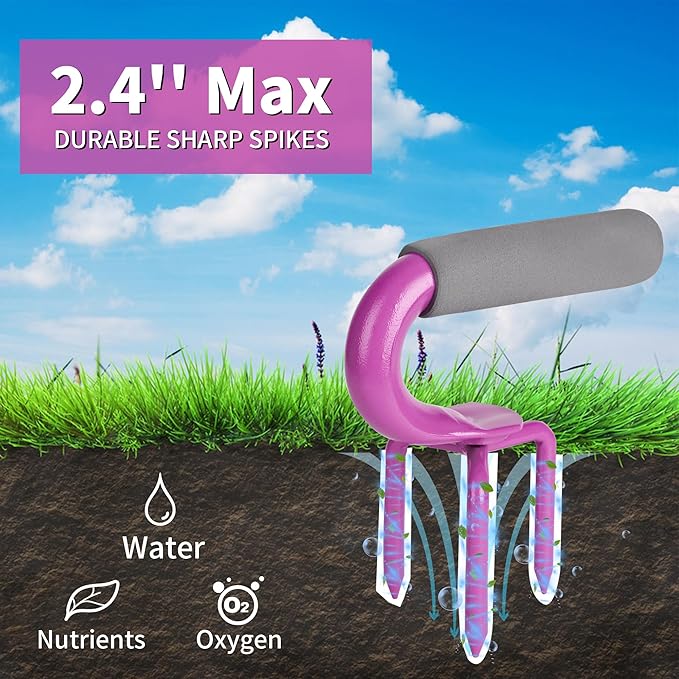2packs,Earth Tiller，Pot Tiller，Hand Tiller Claw Cultivator，Loosen The Claws，Loosen The Gripper manually,Garden Weeder Tool for Vegetable Gardening Planting