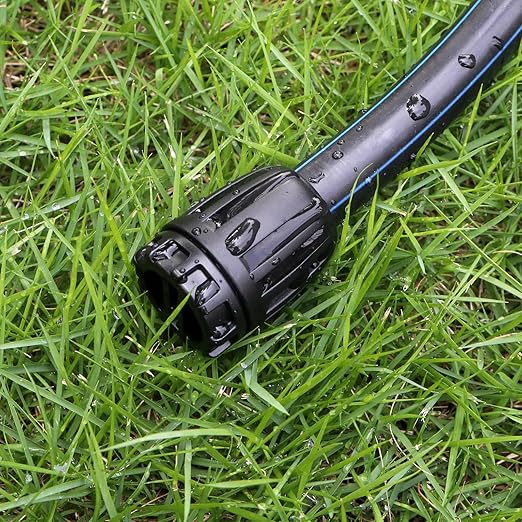 13 Pcs Drip Irrigation Fittings End Cap 1/2 Inch, In-Line Barbed Plug End Connector For 1/2 Inch Drip Tubing (0.60"-0.65" OD) Drip Line End Parts For Garden Irrigation Systems