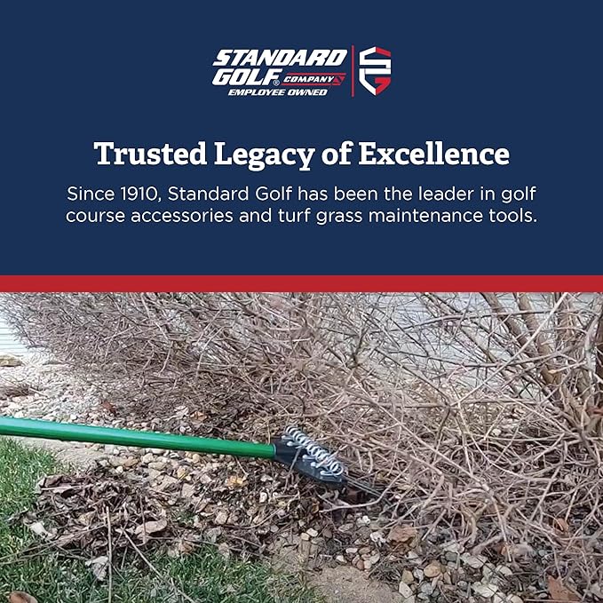 Garden Landscape Rake – 21” Head Garden Debris Rake | Elevate Your Outdoor Spaces with Precision and Efficiency | Ideal for Lawn and Garden Maintenance