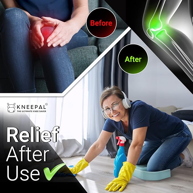 Extra Thick Garden Kneeling Pad Gardening Tools Foam Kneeling Pad Knee Pads for Men Gardening Gifts for Women Kneeling Pads Extra Thick Work Van Accessories Knee Pads for Work -Aqua