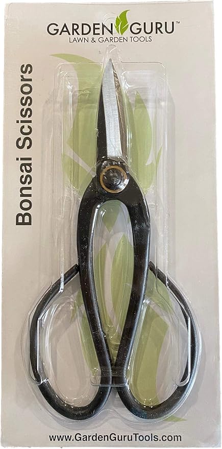GARDEN GURU Professional Bonsai Scissors 200mm - Traditional Butterfly Bonsai Pruner Shear for Precise Trimming Pruning and Deadheading of Flowers Plants, Japanese Bonsai Garden Tools