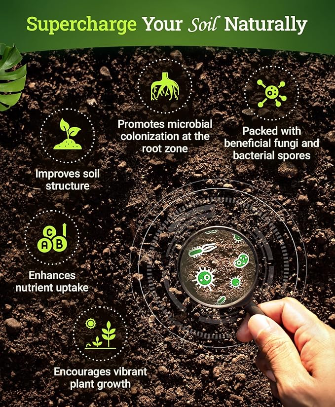 FoxFarm Bushdoctor Microbe Brew - Liquid Macro & Micronutrients, Enhances Root Efficiency, Growth & Nutrient Uptake - Soil Revitalizer- NPK 1.0-0.3-0.2 (Pint)