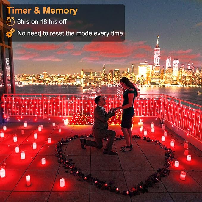 33ft Icicle Lights for Outside, Red Christmas Lights Outdoor Waterproof for House, 400 LED Twinkle Tree Lights with 75 Drops Clear Wire Short Curtain Lights for Room Home Wall Indoor Decorations