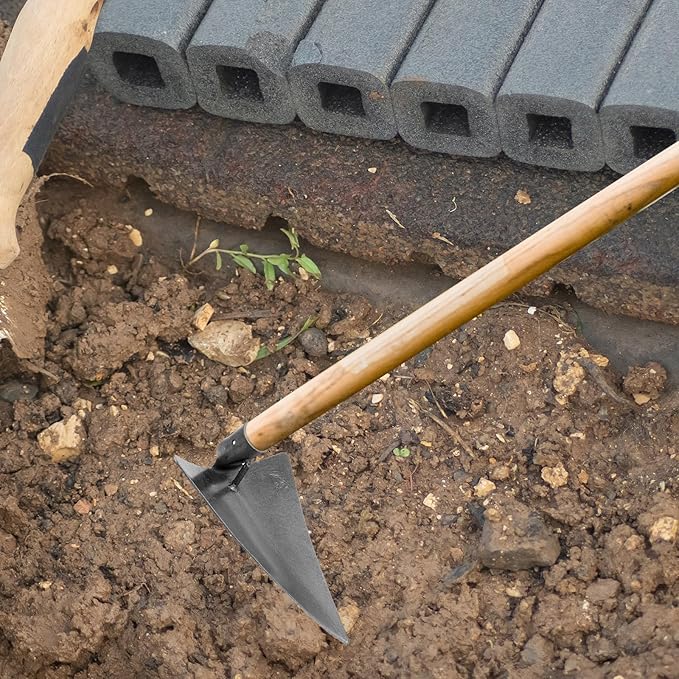 Heavy Duty Garden Hoe for Digging and Weeding Gardening Tool Replacement Garden Tool for Loosening Soil and Planting Tasks