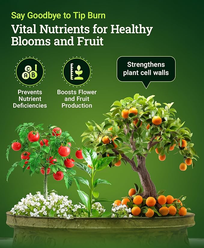 Fox Farm Cultivation Nation Cal-Mag Supplement - Formula with 3% Calcium & 1% Magnesium for Flowering & Fruiting, Ideal for Hydroponics, Soil, & All Growing Environment, NPK 4-0-0 (Gallon)