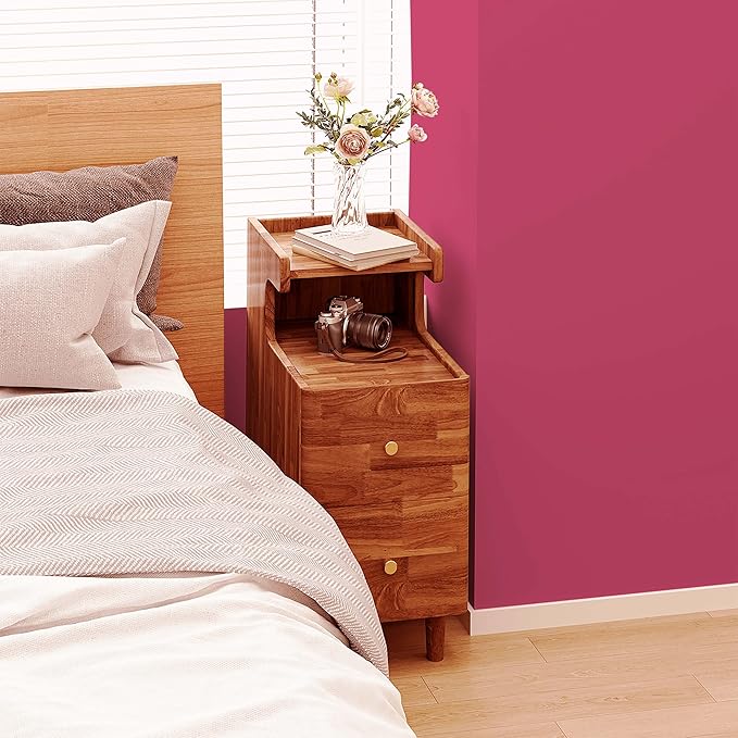 Dimoon 393''x17.7'' Pink Peel and Stick Wallpaper Contact Paper Modern Self Adhesive Wall Paper Removable Renter Friendly Textured Solid Color Shelf Cabinet Vinyl Roll (393''x17.7'',Rose Red)