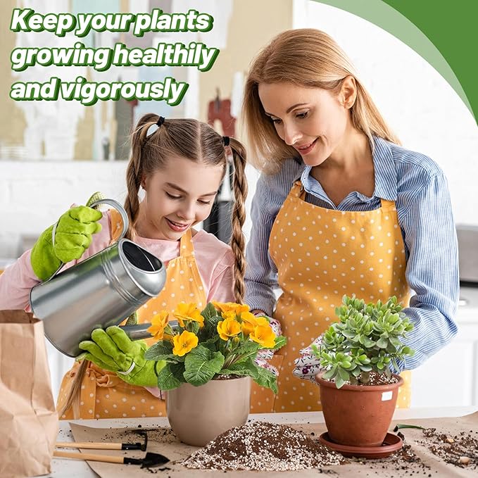 Coco Coir Perlite Mix - Retain Moisture, Improve Drainage & Aeration - Coco Peat Perlite Potting Mix, Loose Organic Potting Soil for Indoor Plants, 4 Quarts