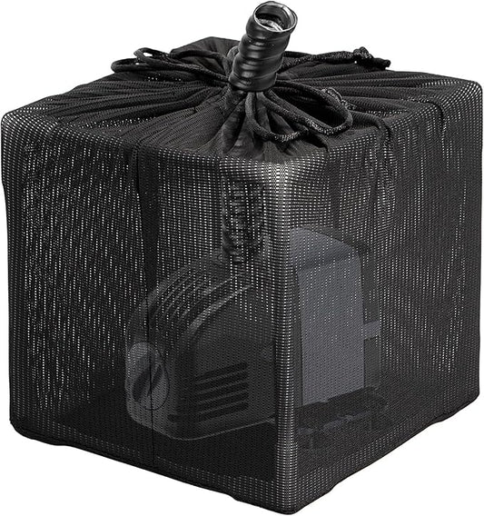 Fineday Pond Filter, Anti-Clogging Outdoor Mesh Water Pump Cover Barrier Bag Box Basket (7 inch)