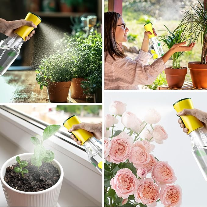 FLAIROSOL BOTANICA Plant Mister Water Spray Bottle, 24 oz 700 ML Mist Sprayer for Plants, Continuous Ultra Fine Mister Spray Bottle - Leak Proof - for Flowers, Gardening, Houseplants