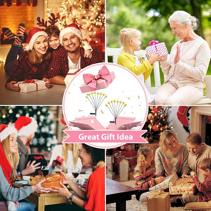 Nacome Solar Garden Lights for Outside – Landscape Decor,Yard Patio Decoration, Waterproof Swaying Bumble Bee(2Pack), Mom Gifts for Women