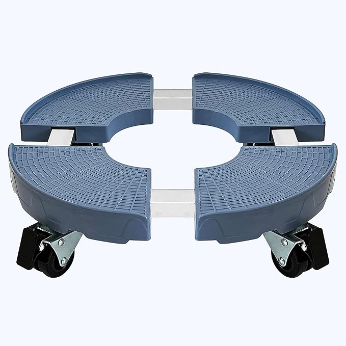 CASIMR Plant Stand with Wheels, Adjustable 15-20" Heavy Duty Plant Caddy with Casters, Indoor Outdoor Large Potted Planter Cart Dolly, Rolling Plant Stand for Flower Pot, 440lb Capacity