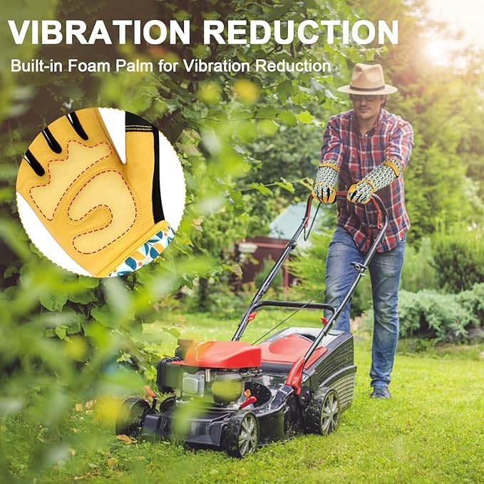 Gardening Gloves for Women and Men, Thorn Proof&Puncture Resistance Garden Gloves,Gauntlet Gloves,Gifts