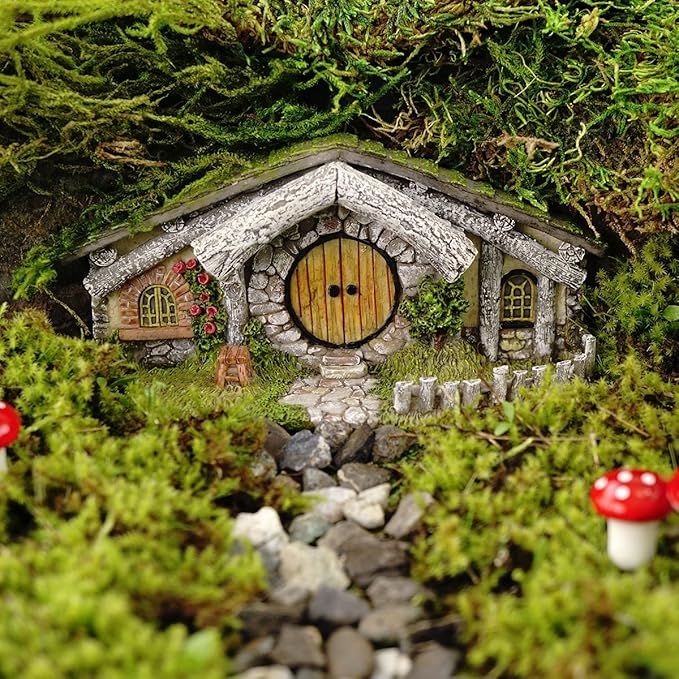 Top Collection Miniature Garden Oak Alley Hidden Home