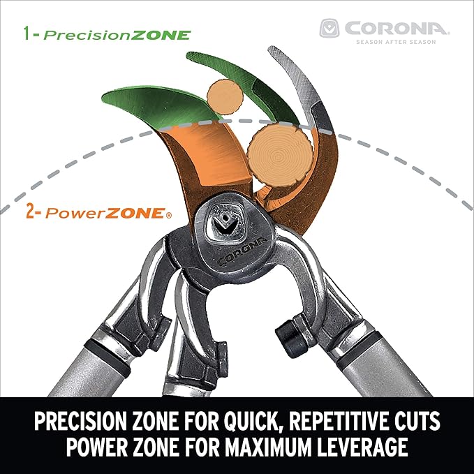Corona Tools | 32-inch Branch Cutter DualCUT Bypass Loppers | Tree Trimmer Cuts Branches up to 2-inches in Diameter | SL 7180