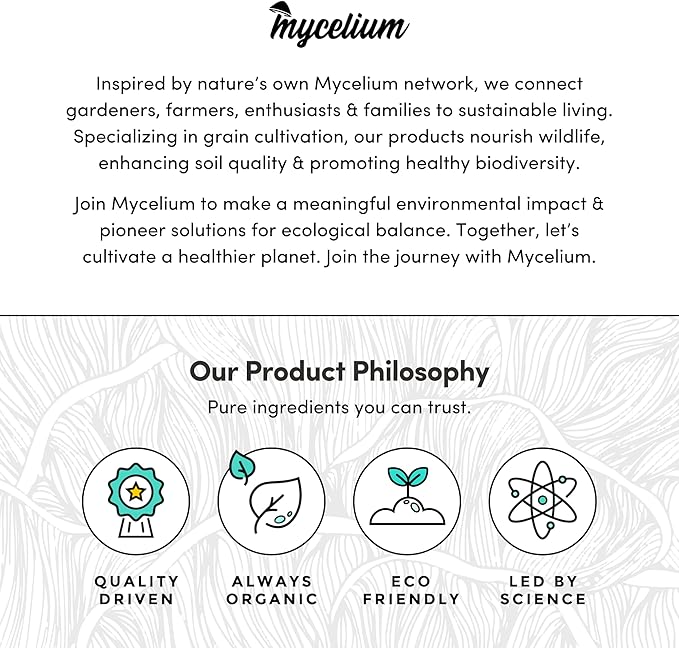 Mycelium Premium Gypsum – Organic, Non-GMO, Soil Amendment for Mushroom Cultivation, Sourced from Local USA Farms, Sustainable Farming, 5 lbs