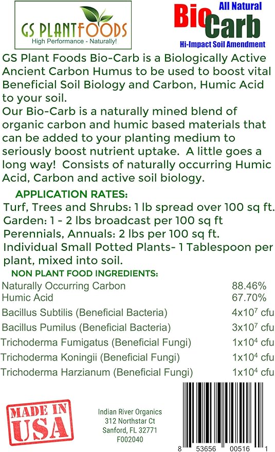Bio Carb All Natural Hi-Impact Soil Amendment