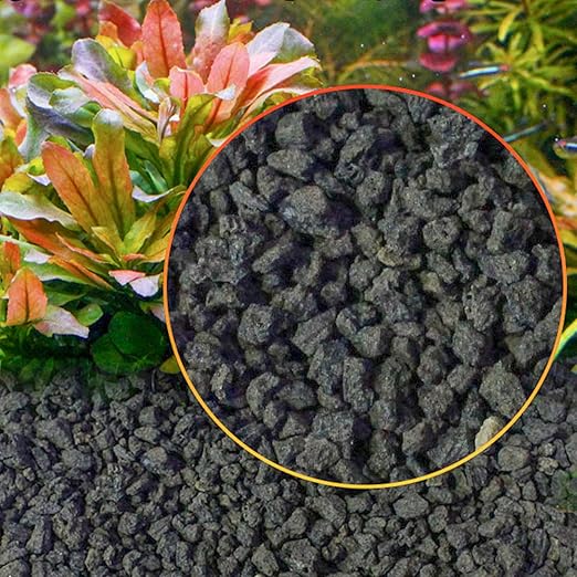 11 Pounds Black Lava Rocks, 5-8 mm Lava Rocks for Plants Bonsai, Rocks Horticultural Grit Soil Cover Gravel for Succulents and Hydroponics, Fairy Gardening, Top Dressing, Plant Drainage