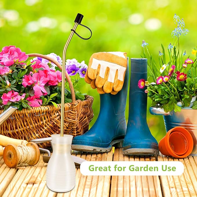 Boao Garden Sprayer Applicator Bulb with Long Copper Tube for Organic Gardening Agricultural Supplies and Control Accessories(Simple Style,1 Piece)