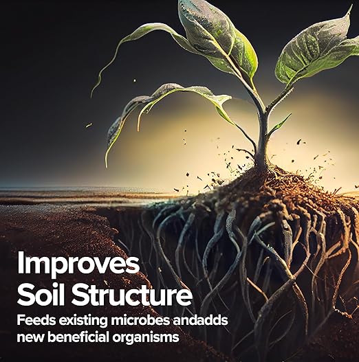 OMRI Listed Organic Concentrated Fish Poop | Plant Food & Soil Conditioner | Liquid Fish Fertilizer for Indoor Potted House Plants, Herb Gardens, Hydroponics (4 Ounces)