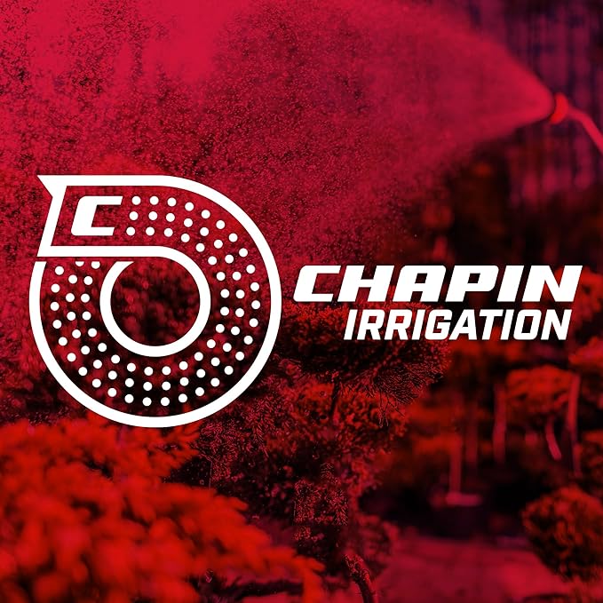 Chapin 41001 Single Zone Water Timer With Water Resistant Construction, Numerous options for Frequency of Watering/Duration of Watering Settings and up to 116 PSI, Red/Black