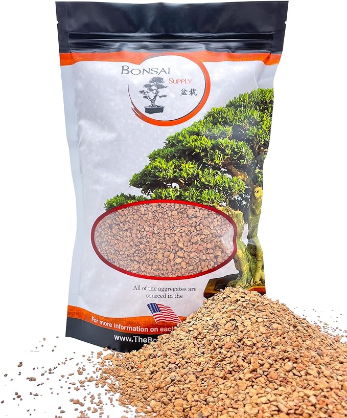 Calcined Clay for Bonsai, Succulent, Cactus | 2 Quarts Bag | 1/8” Particle Size | The Bonsai Supply
