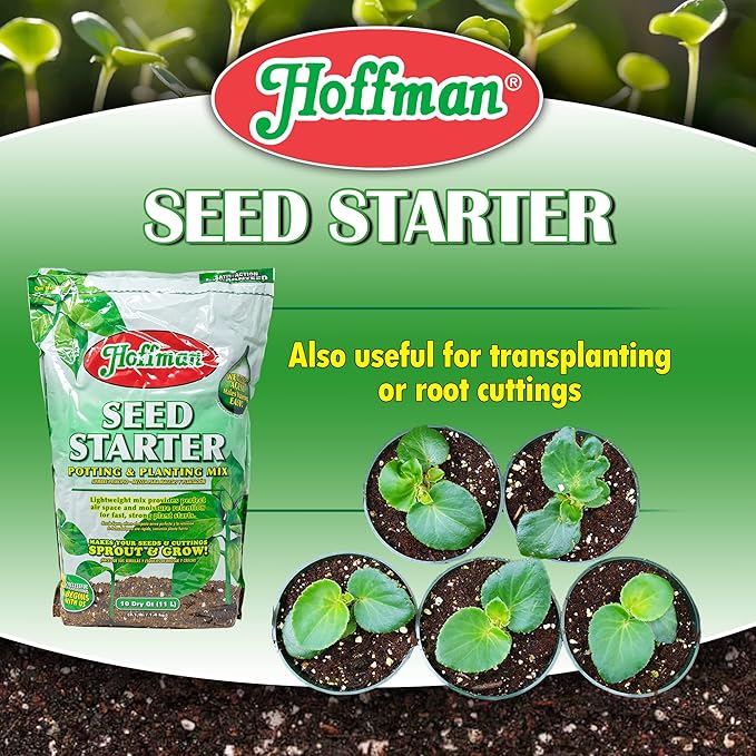 Hoffman 30103 Seed Starter Soil, 10 Quarts