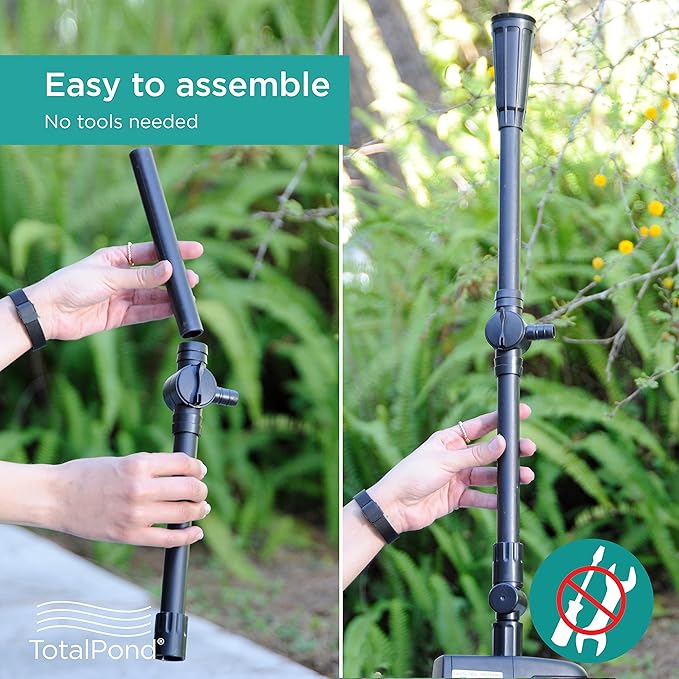 TotalPond Large Nozzle Kit Black Height : 7 Width : 4.02 Depth : 2.99