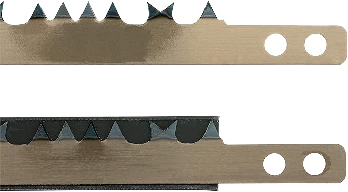 Hooyman Bow Saw with Heavy Duty Construction, Ergonomic No-Slip H-Grip Handle, Impulse-Hardened Teeth, SK5 Steel Blade, and Blade Tension Knob for Land Management, Yard Work, Gardening, and Outdoors