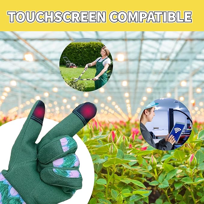 Gardening Gloves for Women and Men, Thorn Proof&Puncture Resistance Garden Gloves,Gauntlet Gloves,Gifts