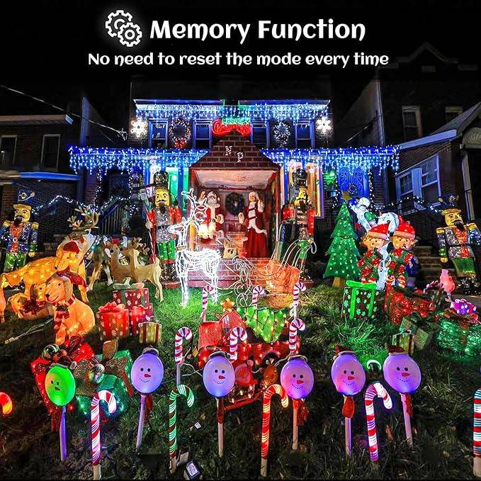 132ft Icicle Lights for Outside, 1280 LED Blue Christmas Lights Outdoor with 240 Twinkle Drops, 8 Modes Plug in Waterproof Timer Memory for Tree Wedding Party House Patio Eave Yard Holiday Decoration