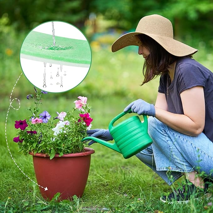 Adnee 2 Pcs Flower Pot Filler Insert-47.2" x11.8" Plant Pot Filler Material-Lightweight Planter Drainage Material for Indoor Outdoor Gardening Plants Container