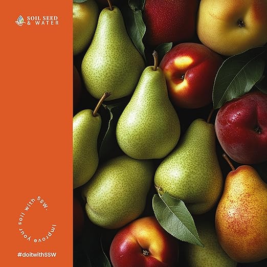 Soil Seed & Water Pomona Blend Concentrated Organic Soil Amendment Fertilizer for Pome & Stone Fruit Trees