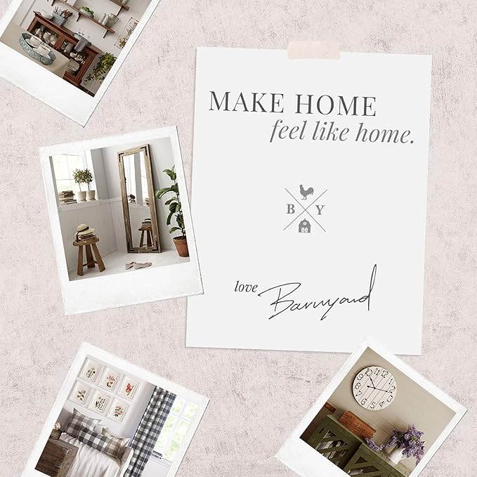 Barnyard Designs Indoor Herb Garden Planter Set with Tray, Metal Windowsill Plant Pots with Drainage for Outdoor or Indoor Plants, Set/3 (Brick Red)