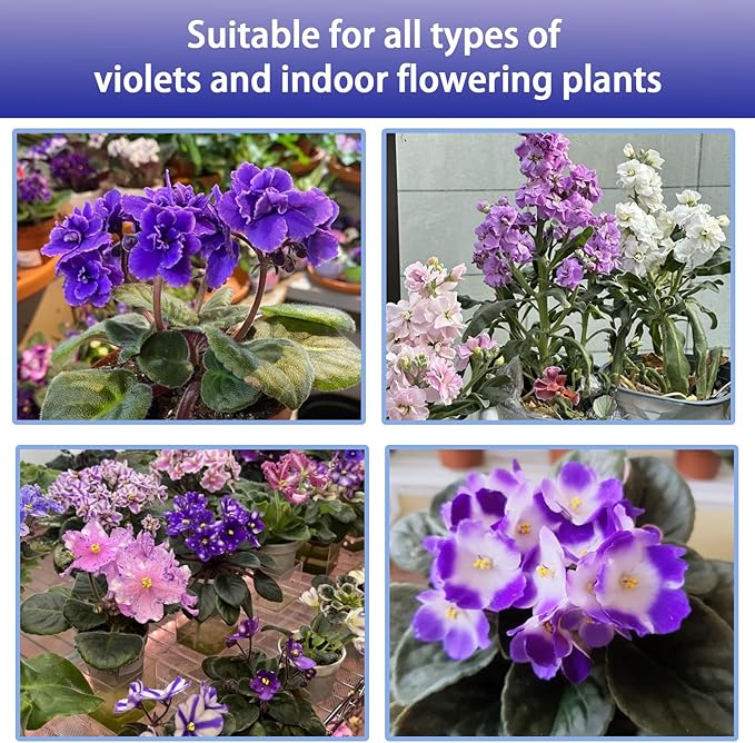 African Violet Potting Soil Mix 1qt, Pre-Mixed Acid Soil Ideal for African Violets to Ensure Optimal Nutrient Uptake and Vibrant Blooms