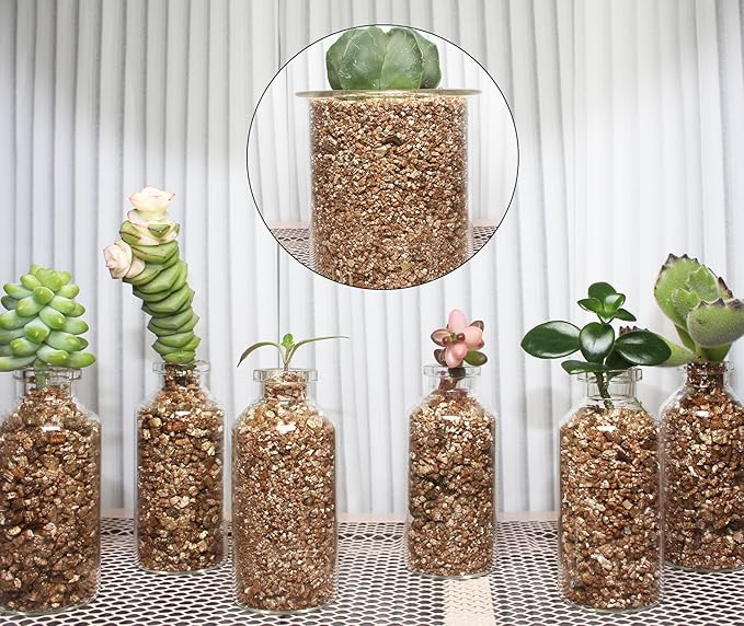 20QT Organic Vermiculite, Horticultural Vermiculite for Plants, Soil for Potted Plants, Vermiculite Coarse Hydroponic for Succulent Orchid Gardening