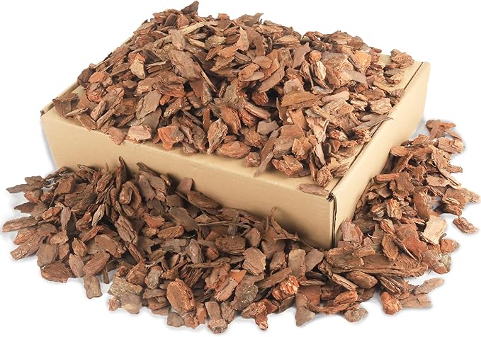 18 Quart Organic Orchid Bark for Potting-Natural Orchid Mulch for Potted Plants, Root Development of Orchid Plants and Garden Soil Amendment Mix……