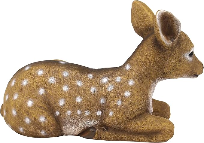 Design Toscano QM2787100 Darby, The Forest Fawn Baby Deer Statue, full color