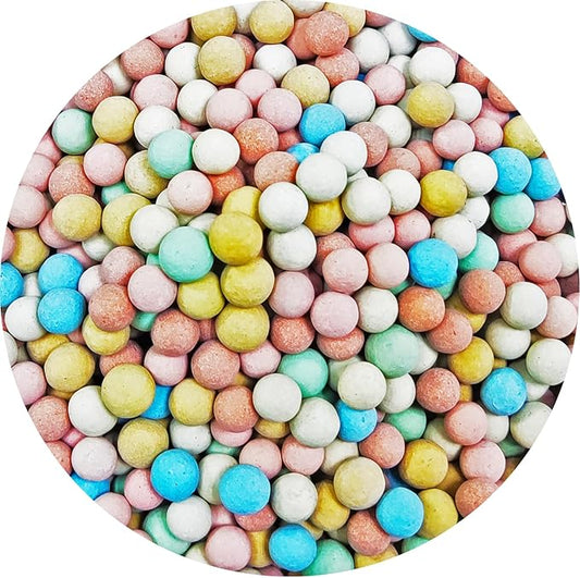 Colorful Leca Clay Pebbles for Plants 8-10mm Natural Organic Leca Balls Indoor Potting Garden Soil for Orchid, Succulents, Hydroponics, Decoration, Drainage (Colorful-1, 2 lbs)