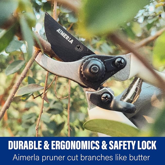 Gardening Tools Set of 9 Heavy Duty Garden Tools with Non-Slip Rubber Grip with Large Garden Bag for Tools Durable Hand Tools for Gardening, Weeding,Gardening Gifts for Women,Men