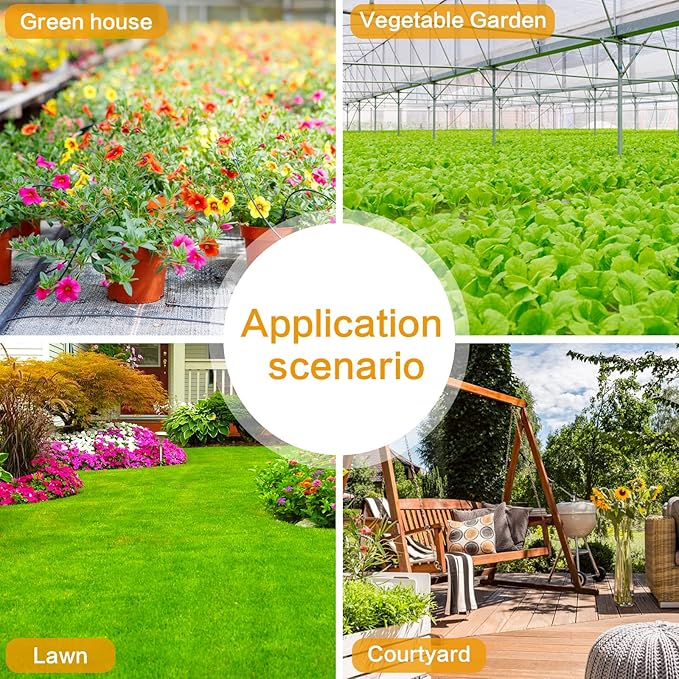 Gardrip Drip Irrigation End Plugs：1/4" Drip Line Goof Plugs Irrigation End Cap for 1/4 Inch Drip Hose Line Garden Watering System