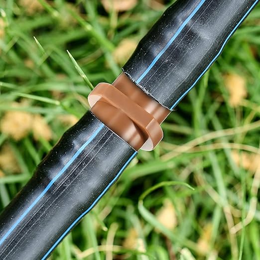 Boao 20 Packs 1/2 Inch Barbed Connector Plastics Drip Irrigation Barbed Hose Connector 17 mm Diameter (Coupling)