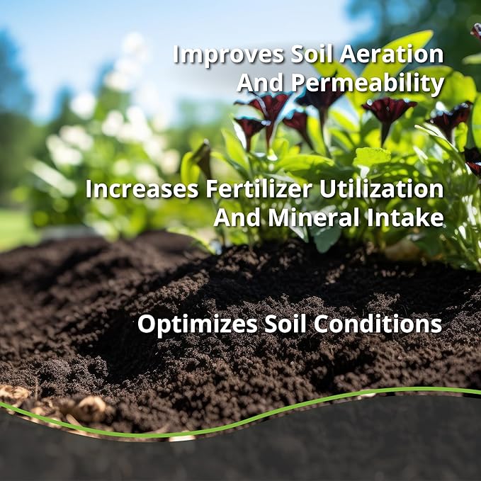 Char Bliss (1 Qt) - Organic Biochar for Plants - OMRI-Listed Biochar Soil Amendment Organic - Bio Char for Plants - Horticultural Charcoal for Plants, Potting Soil, Garden Soil, & Potting Mixes