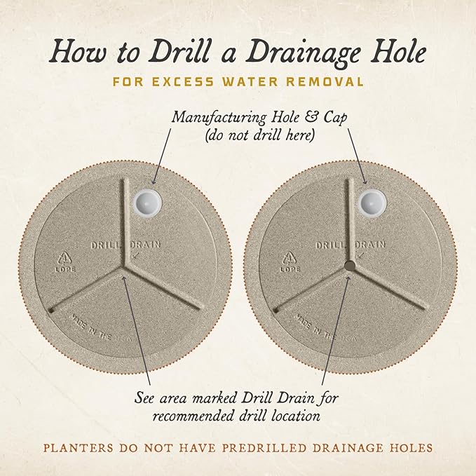 ARBORA 21" and 26” Santorini Bowls with Classic Black Finish - Polyresin Indoor and Outdoor Planters, Durable, Weatherproof, Lightweight, Large Plant Pots for Patio, Garden, Deck