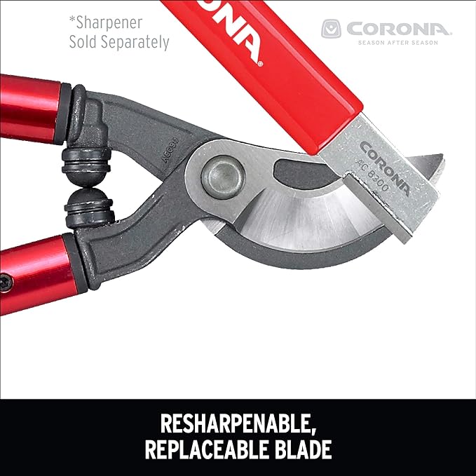 Corona Tools | 36-inch Branch Cutter MAXFORGED Orchard Loppers | Tree Trimmer Cuts Branches up to 2 ¼-inches in Diameter | AL 8482, Red