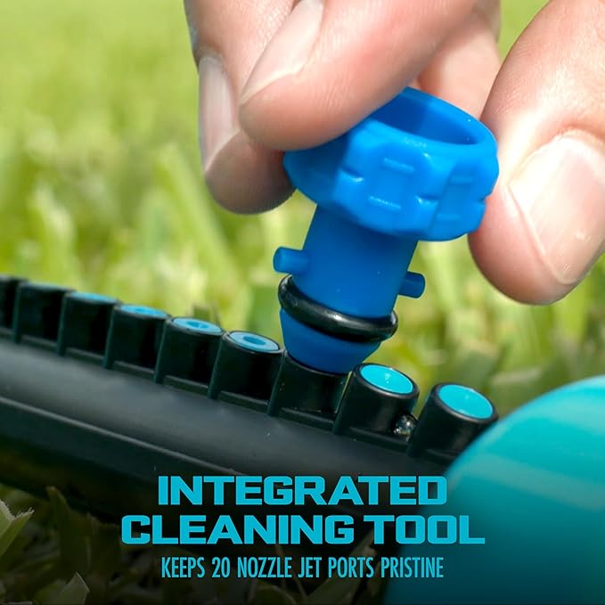 Aqua Joe SJI-OMS20 Aqua Joe 4,400 Sq Ft Coverage Indestructible JUMBO Metal Base Oscillating Sprinkler