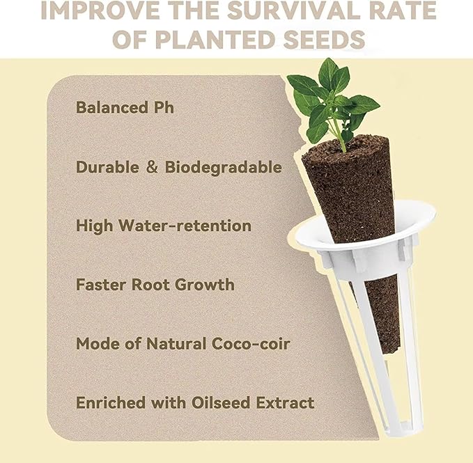 inbloom Flower Seed Pod Kit for AeroGarden, iDoo, Ahopegarden, GARDENCUBE, MUFGA Hydroponics, 12 Pods (350+ Seeds with Coneflower, Petunia, Snapdragon, French Marigold, Dahlia)