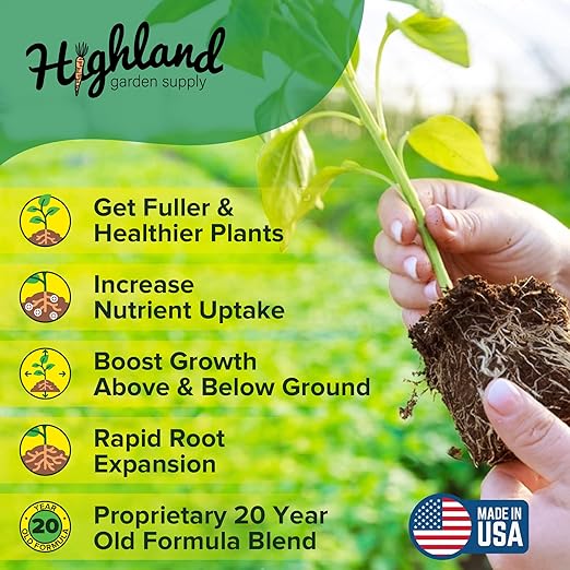Mycorrhizal Fungi Root Grow All Natural Mycorrhizae for Plants Myco Ultra Soil Real Growers Plant Success Root Enhancer for Plants Microbes for Soil Mycorrhizal Inoculant Root Powder for Plants Soil